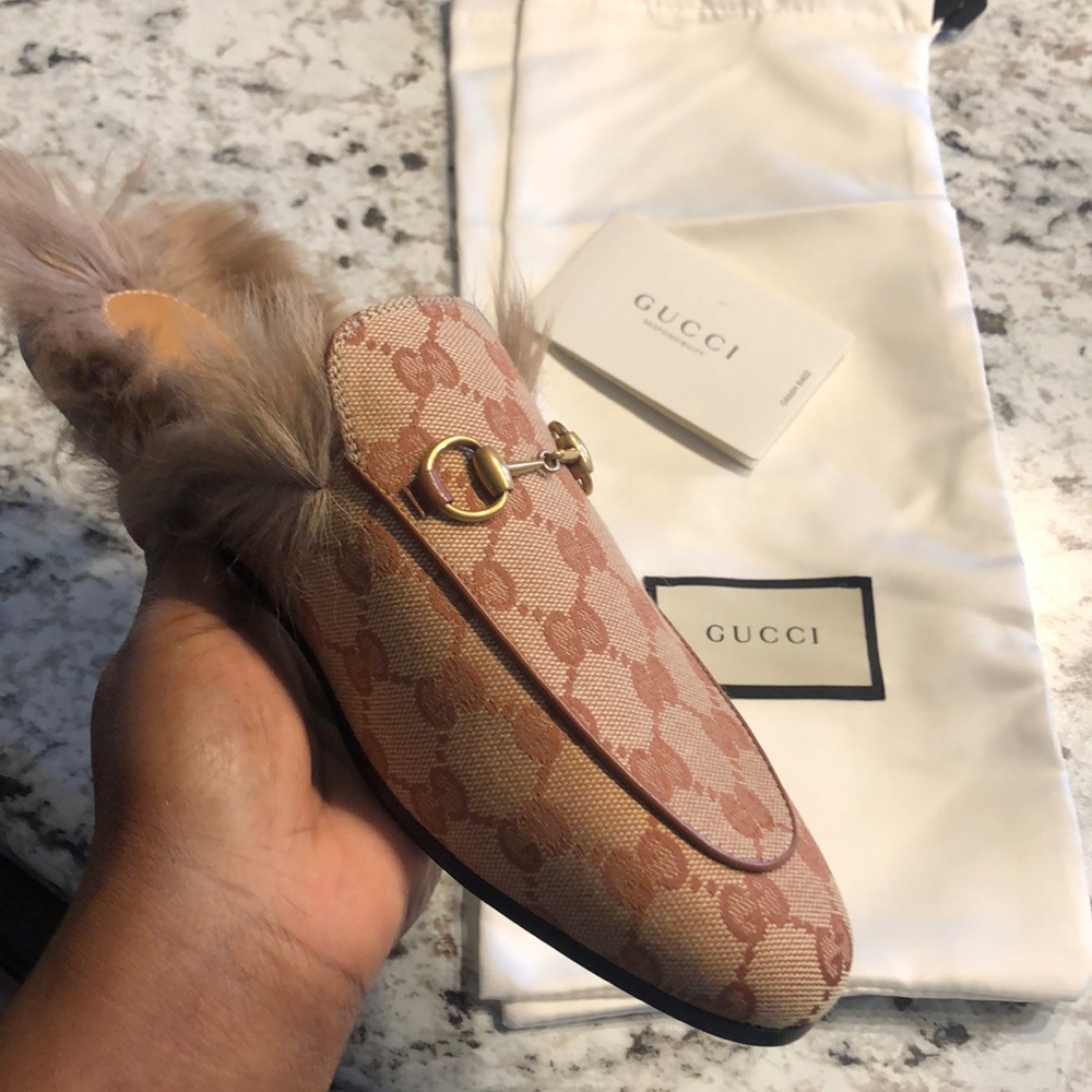 PRINCETOWN GG CANVAS MULE